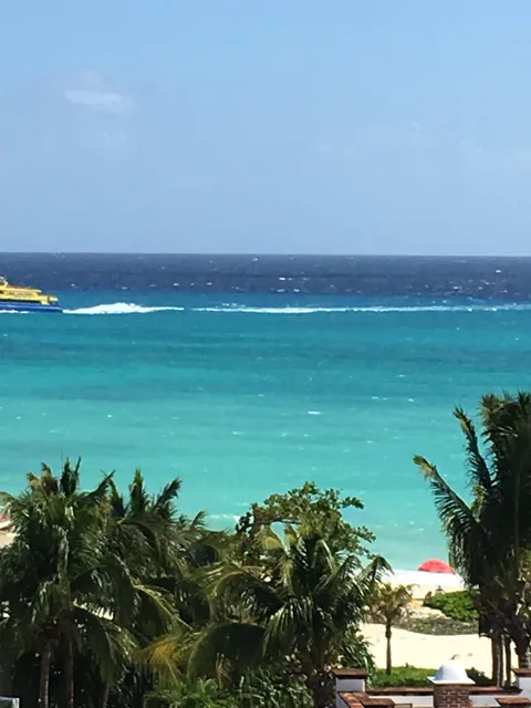 View toward the beach
